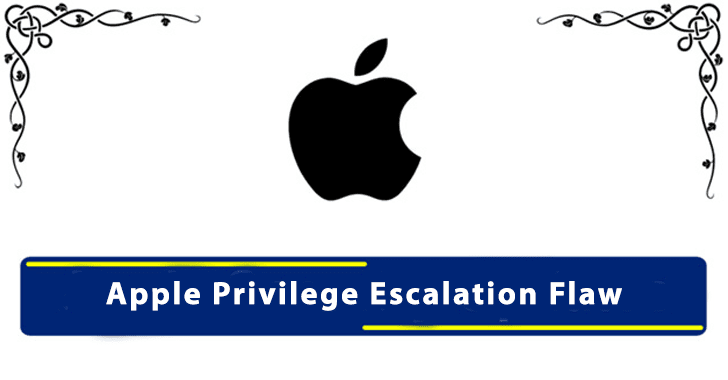 Apple Privilege Escalation Bug Let Attacker Execute Arbitrary Code