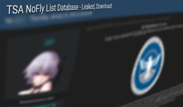 U.S. No Fly List Leaked on Hacker Forum