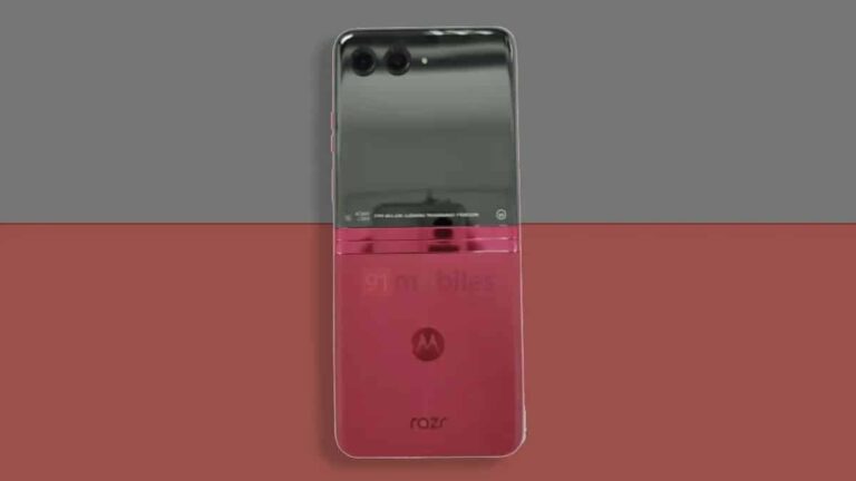 First real-life image of the Motorola Razr 2023 is here