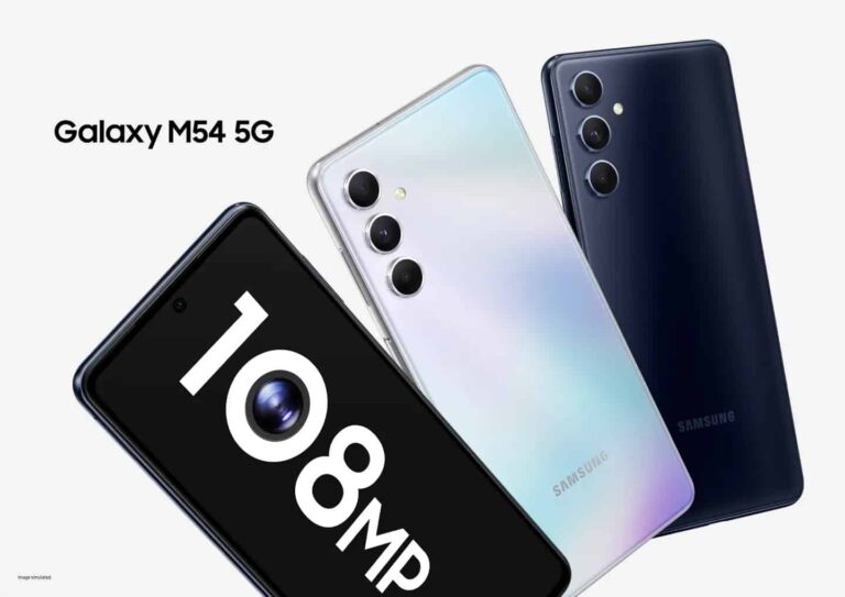 Galaxy M54 5G is official with 108MP camera, 6,000mAh battery