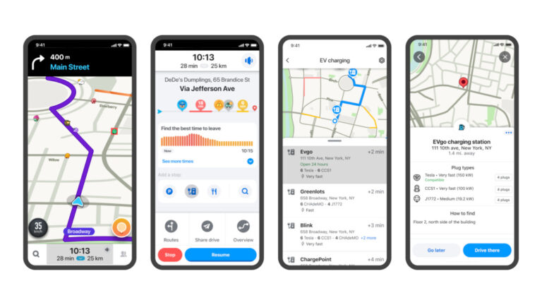 Waze makes it easier to find EV charging stations on its map
