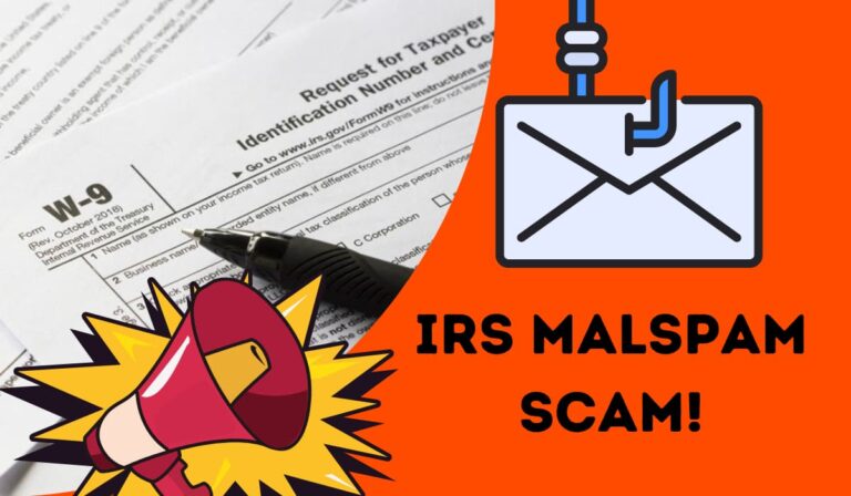 IRS tax forms W-9 email scam drops Emotet malware