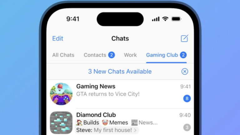 Telegram update adds shareable chat folder, custom wallpaper, and more