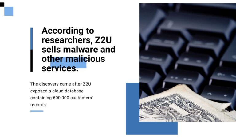 Z2U Market Leak Exposes Access to Illicit Services and Malware