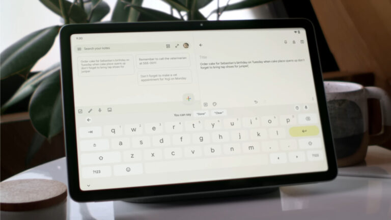 Android tablets to get a split keyboard with two different Gboard options