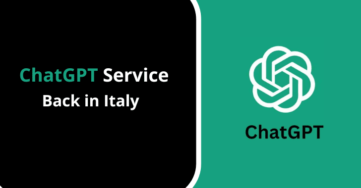 ChatGPT Service Back in Italy, After the Ban