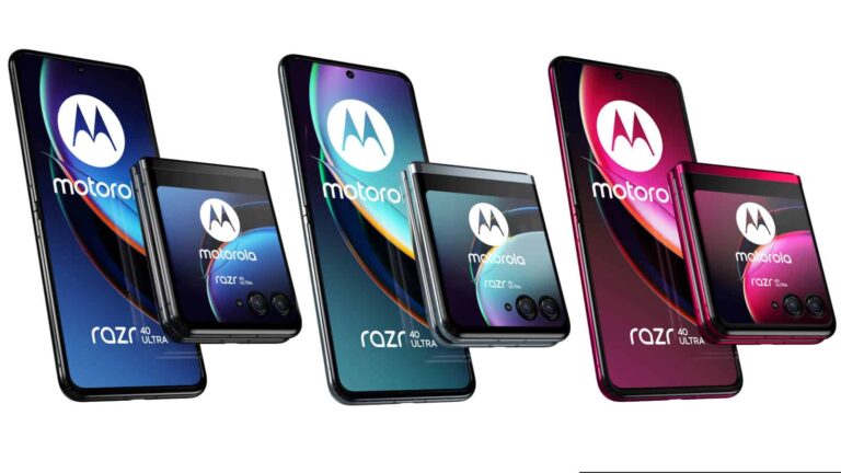 Here’s the Motorola Razr 40 Ultra and its three beautiful colors