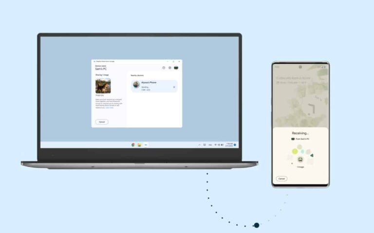 Google’s Nearby Share for Windows PCs goes global