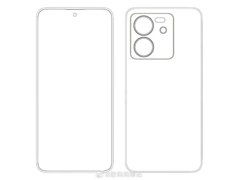 Redmi K60 Ultra sketch reveals uniform bezels