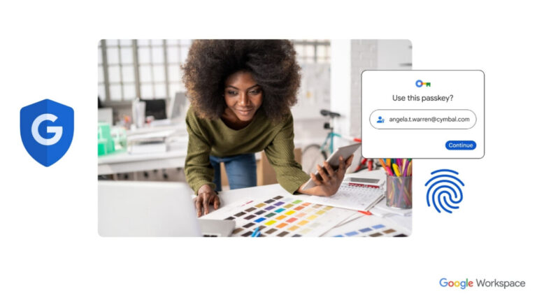 After rollout across personal accounts, Google enables Passkeys for Workspace accounts