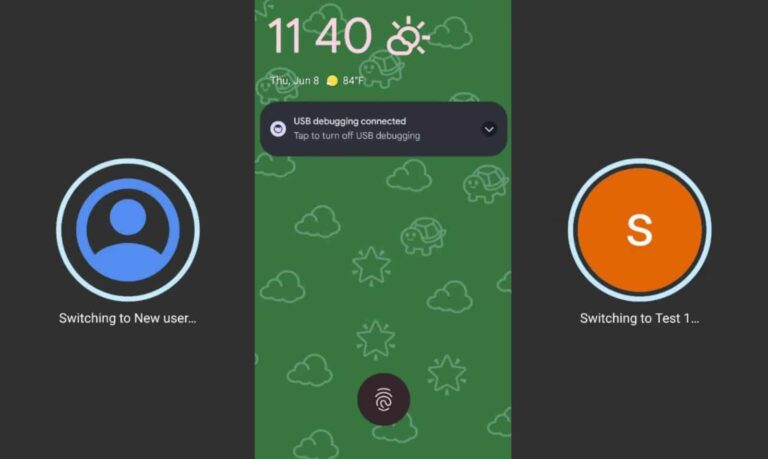 New Android 14 Beta 3 animation makes switching users more fun