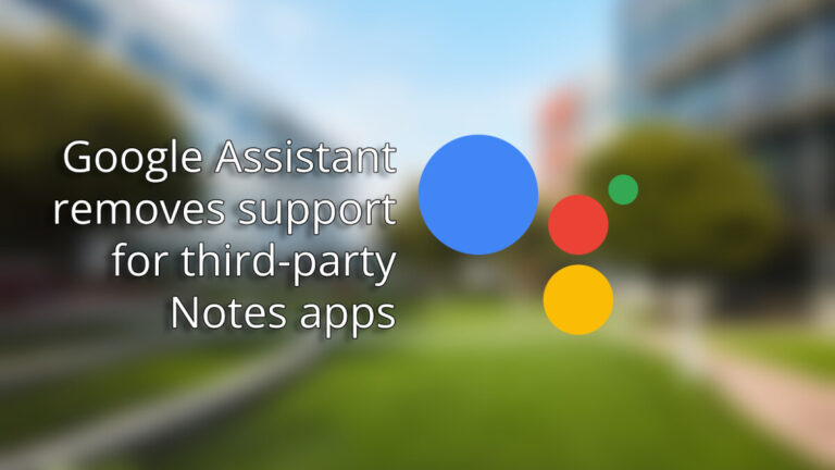 Google Assistant won’t be taking any notes outside of Keep anymore