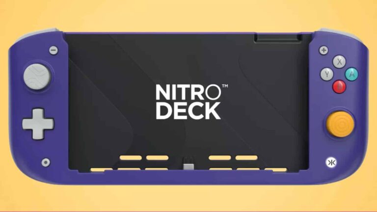 The Nitro Deck will give you a ‘Professional’ Switch experience