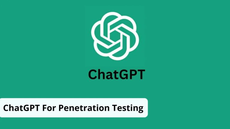 ChatGPT for Penetration Testing