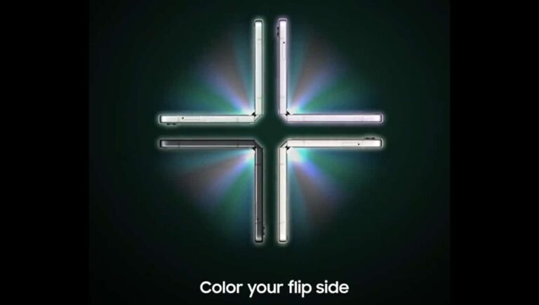 Samsung teases the upcoming, gap-free Galaxy Z Flip handset