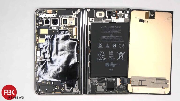 Pixel Fold teardown video shows the foldable inside out