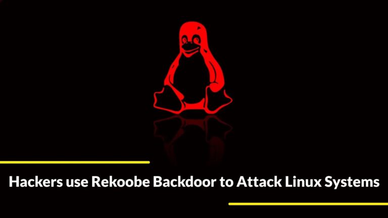 Hackers use Rekoobe Backdoor to Attack Linux Systems