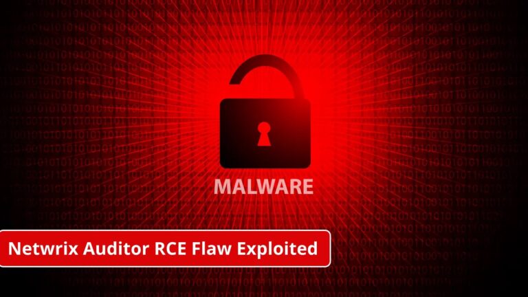 Hackers Exploit Netwrix RCE Flaw in Truebot Malware Attack