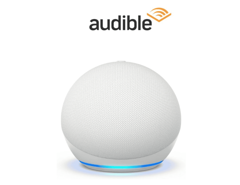 Listen to Your Favorite Audiobooks for 3 Months Free with the Echo Dot