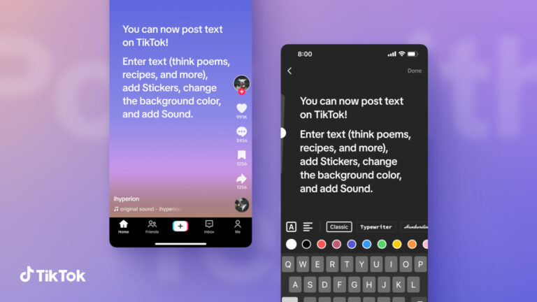 TikTok launches text posts in an attempt to take on Twitter