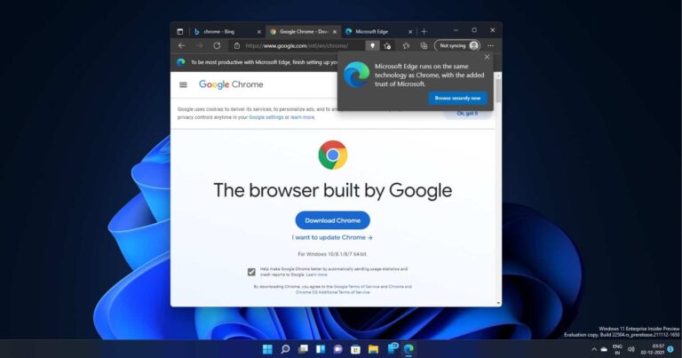 Google Chrome Bing AI for Windows devices is finally here