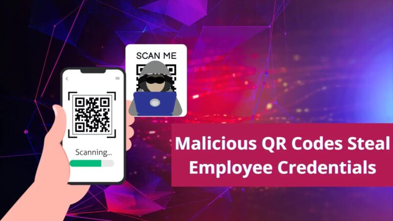 Hackers use Malicious QR Codes to Steal Employee Credentials