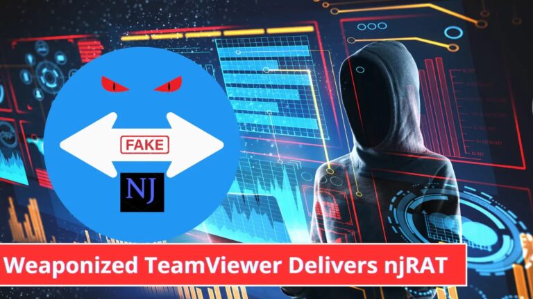 Beware of Weaponized TeamViewer Installer that Delivers njRAT