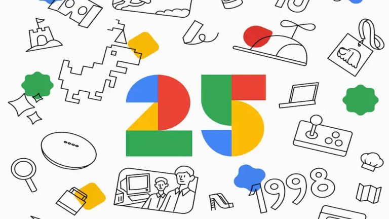 Google’s 25th-anniversary celebration brings new wallpapers and discounts