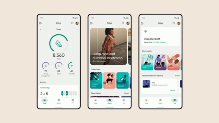 Google’s fall surprise: Fitbit app to get a total redesign