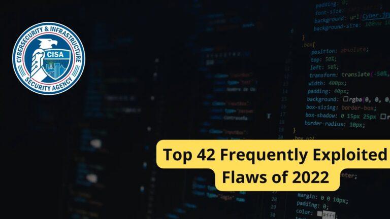 CISA Advisory of Top 42 Vulnerabilities Frequently Exploited