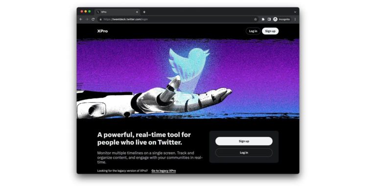 TweetDeck renamed to XPro as Twitter brand disappears gradually