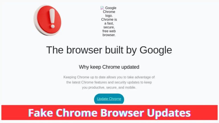 Beware of Fake Chrome Browser Updates that Install Malware