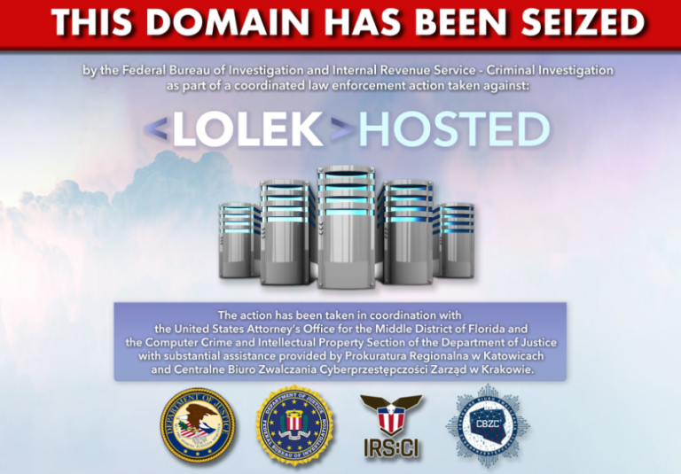 Authorities Taken Down Bulletproof Hosting Provider Lolek