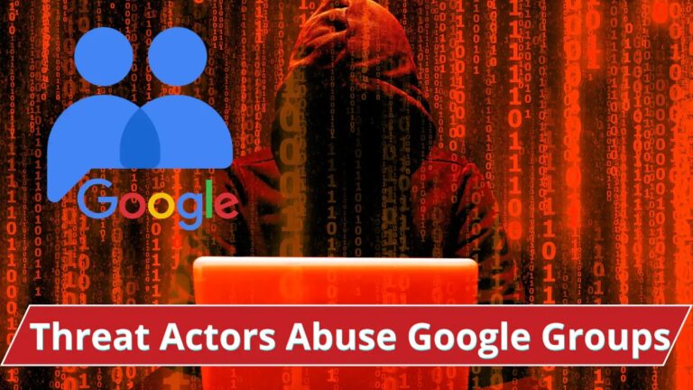 Threat Actors Abuse Google Group to send Fake order Notifications