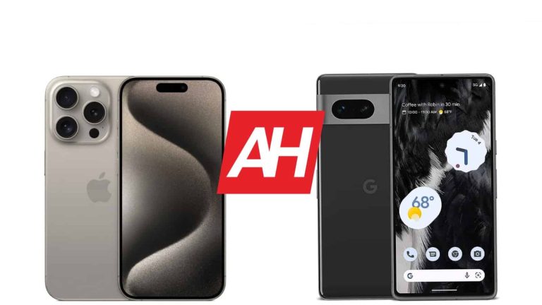 Apple iPhone 15 Pro vs Google Pixel 7