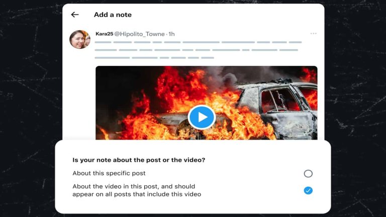 X users can now tag misleading videos with Community Notes