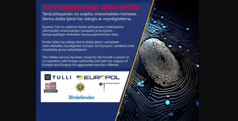 Finnish Dark Web Marketplace PIILOPUOTI Seized