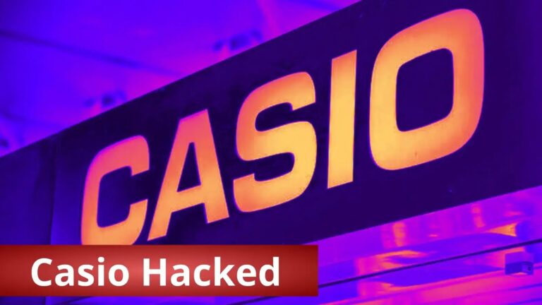 Casio Hacked: Customers’ Personal Details Exposed