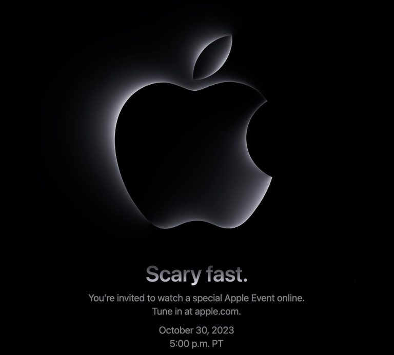 Apple sends invites for a “Scary Fast” event on October 30