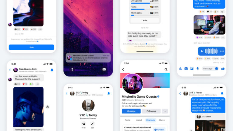 Meta will bring broadcast channels to Facebook and Messenger