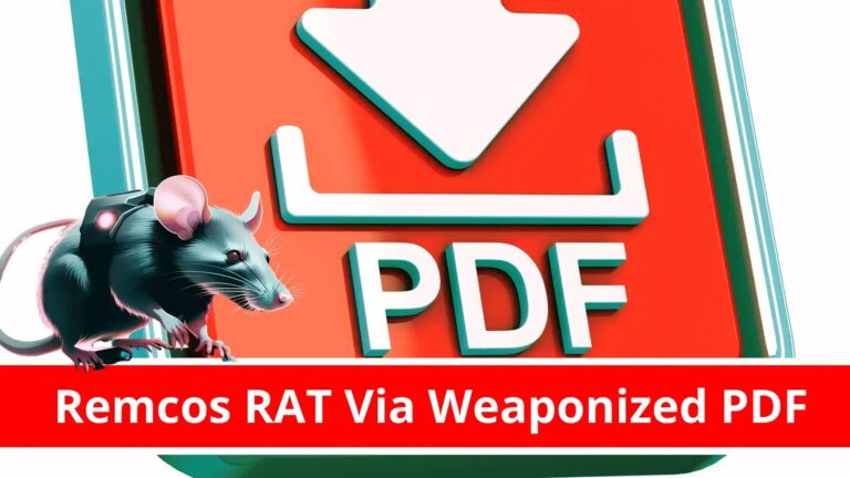 Hackers Deliver Remcos RAT-Weaponized PDF Payslip Document