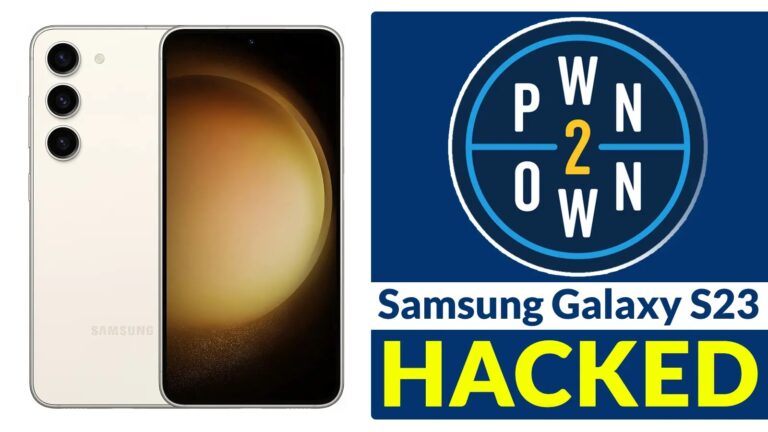 Samsung Galaxy S23 Hacked at Pwn2Own Toronto 2023