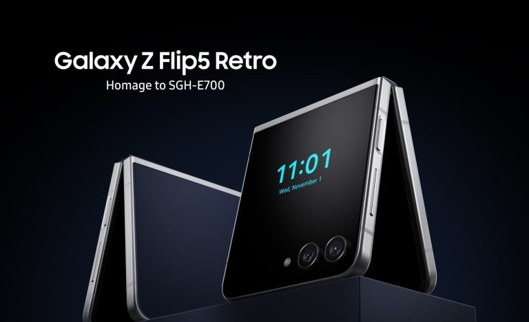 Samsung celebrates its legacy of innovation with Galaxy Z Flip 5 Retro