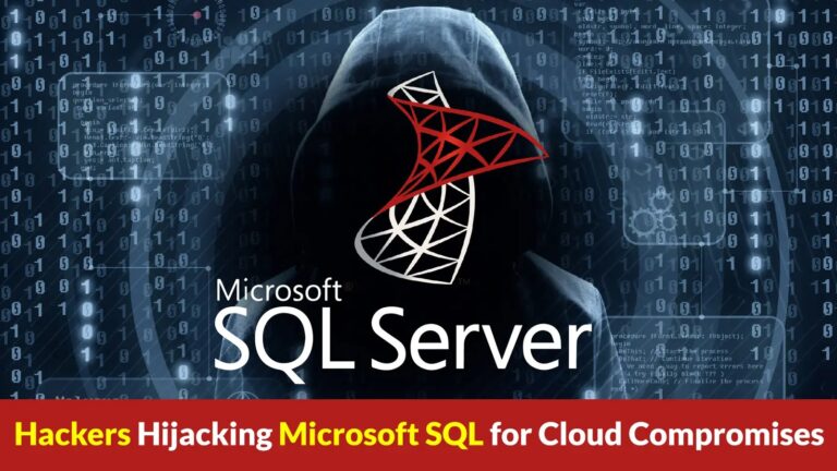 Hackers Hijacking Microsoft SQL Server to Compromise Cloud