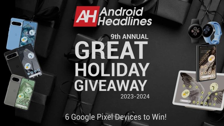 Win a Google Pixel 8, Pixel 8 Pro, Pixel Fold, and More with Android Headlines