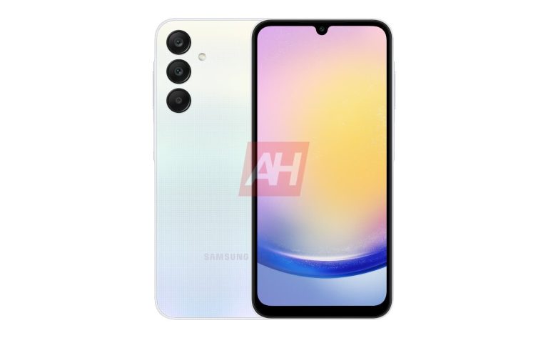 Samsung Galaxy A25 Official Renders