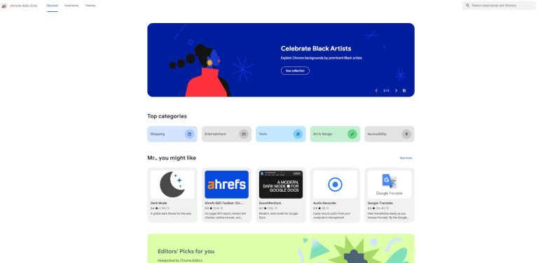 Chrome Web Store unveils its redesign to the public