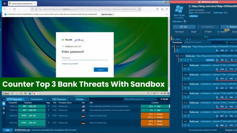 Top 3 Cyber Threats That Attack Banks in 2023: Sandboxing Guide