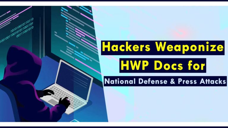 Hackers Weaponize HWP Documents to Attack Defense sectors