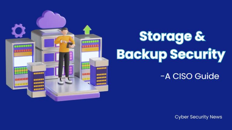 Storage And Backup Cyber Resiliency: CISOs Guide 2024